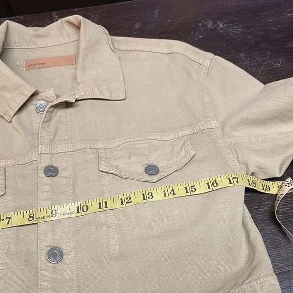 GRLFRND Lacy Cropped Denim Jacket Size XS. - Picture 10 of 12